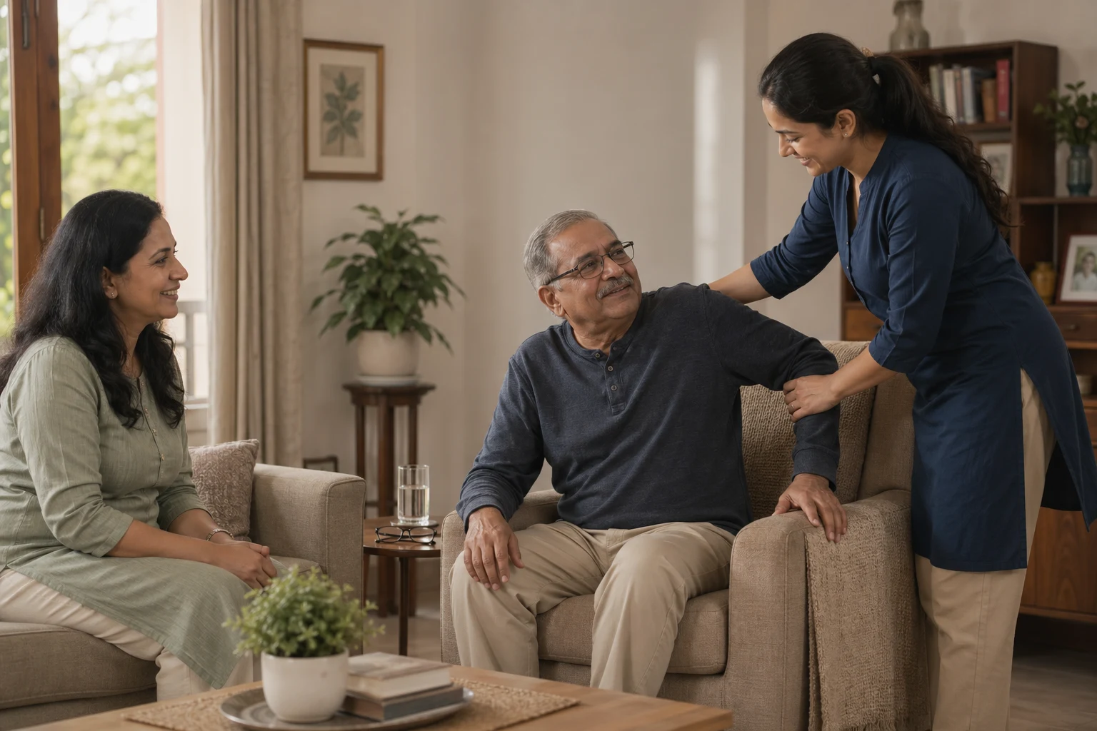 In-home caregiver support