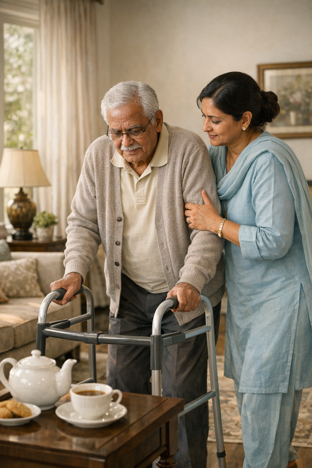 In-home caregiver support